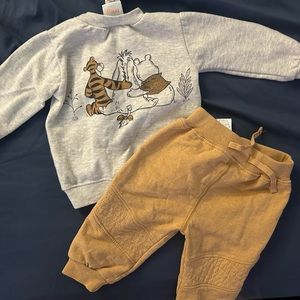 Disney Pooh Sweatpants outfit